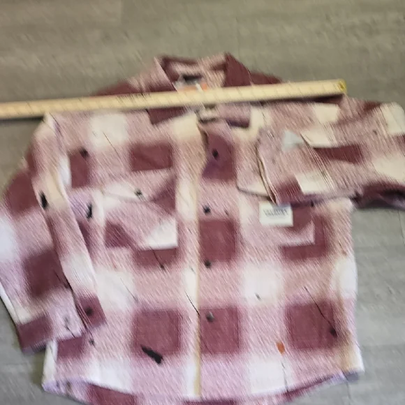 Plaid Button-Up Jacket - Picture 4 of 5